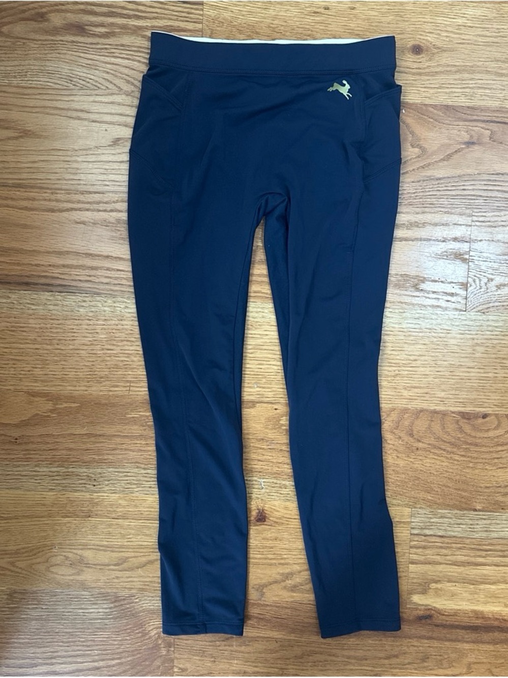 Navy Tracksmith Athletic Leggings size S